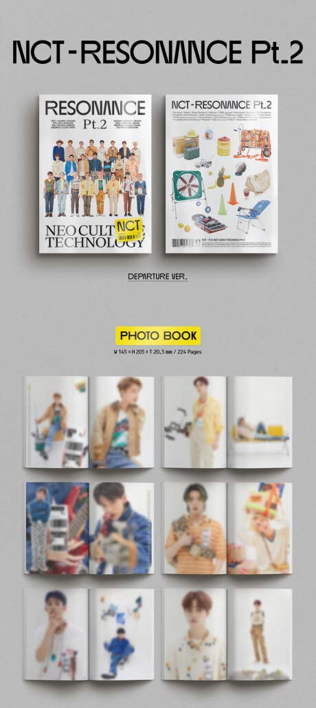 ジョンウ　nct127 2020 キノ　トレカ　アルバム　20点　セット NCT 2020 2nd Album Resonance Pt.2 Photocard ID Card Departure Ver